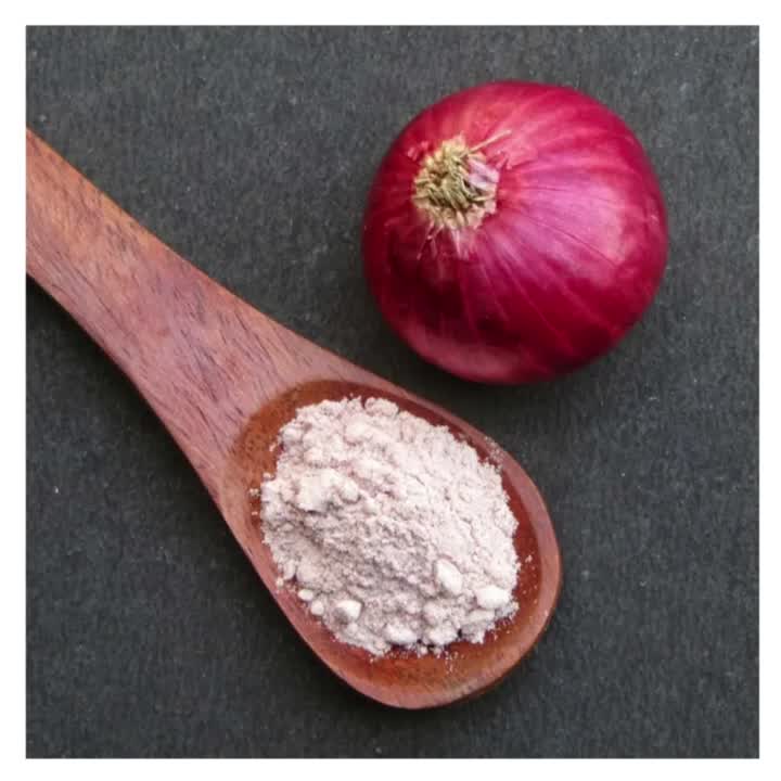 Polvere naturale di cipolla rossa pura al 100%