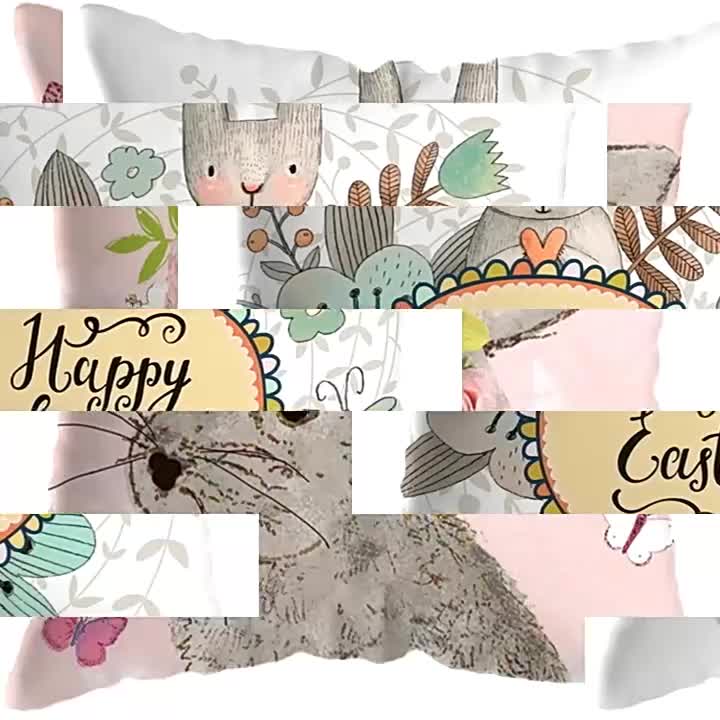 Easter holiday pillow