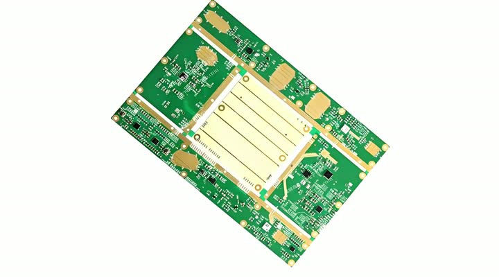 PCB híbrido de alta frecuencia 2