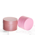 Custom Matte Pink Nail Polish Jars & Cosmetic Containers1