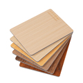 Bamboo Charcoal Co-extrusion PVC Wall Panel Wood Grain 1220 2440Mm Wood Veneer Wall Cladding Panels1