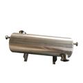 Interquangador de calor de concha industrial horizontal personalizado condensador de acero inoxidable1