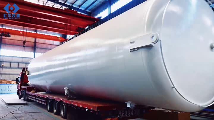 Transporte do tanque de armazenamento da fábrica