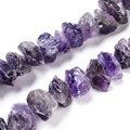 Affordable 2-Strand Natural Crystal Amethyst Nuggets Stone Beads in Stock at PandaHall1