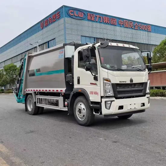 Pembinaan Tahan Lama HOWO 4X2 12cbm Trak Tugas Sanitasi Bandar1