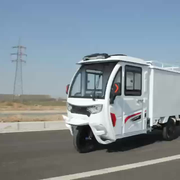  electric enclosed tricycle 