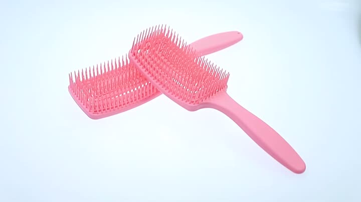 Berus rambut basah kalis air dengan teknologi anti-statik untuk semua jenis rambut