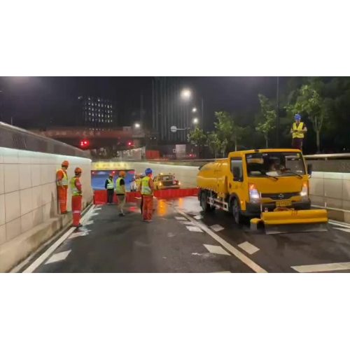 Tunnel Construction Flood Boxwall