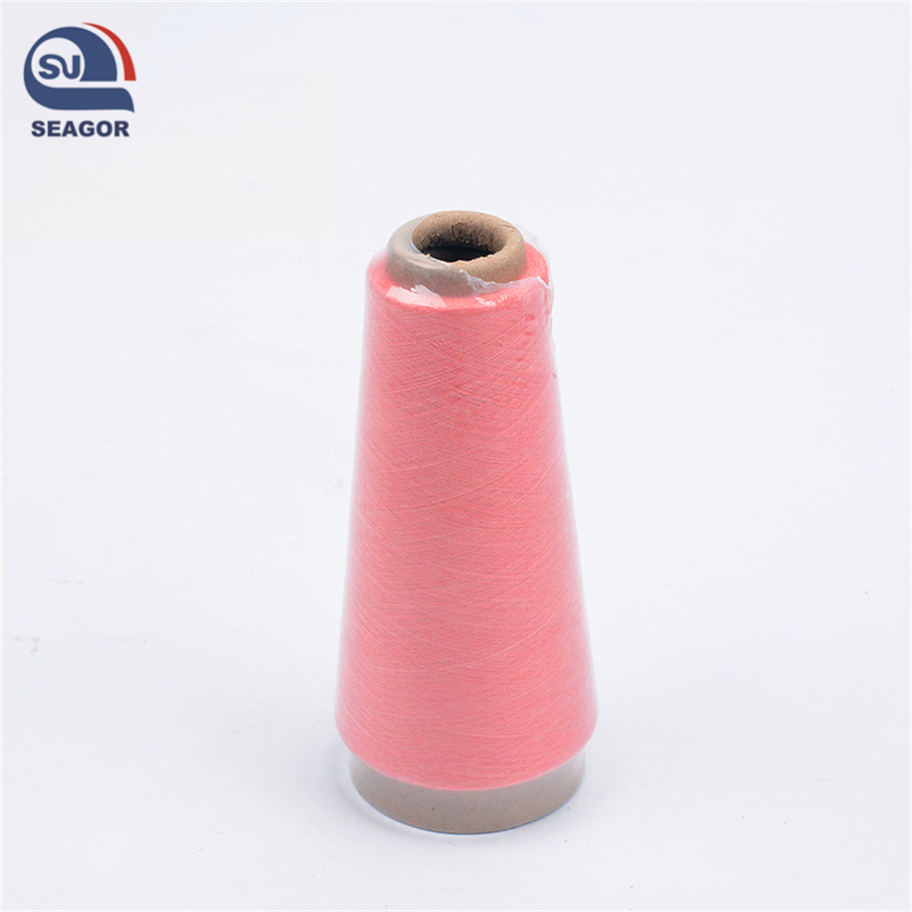 Colorful rose yarn for weaving