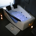 Hot Sale Rectangular Acrylic Walk-in Spa Jet Whirlpool Massage Bathtub for Two1