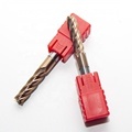 Solid Carbide 4 Flute Rough End Mill CNC Milling Cutter for Steel D121