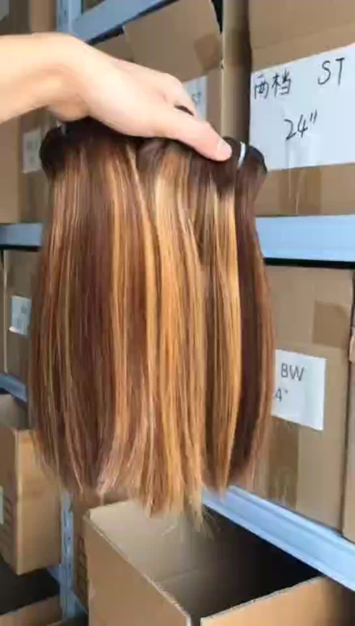 double drawn hair bundles 