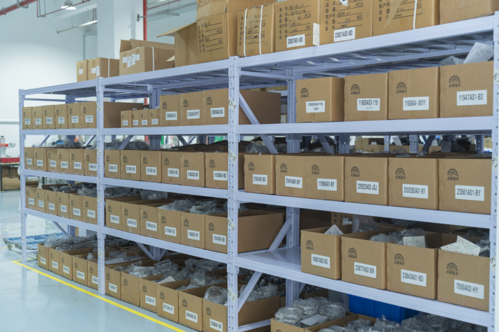 Warehouse Storage of Packaged Auto Parts