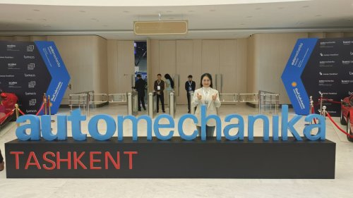 The International Automobile Industry Exhibition is being held in Tashkent, Uzbekistan.