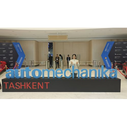 The International Automobile Industry Exhibition is being held in Tashkent, Uzbekistan.
