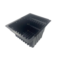 Thermoformed black blister packaging box for medical test tubes1