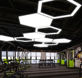 Modern Customized LED Linear Ceiling Lights for Auto Shows1