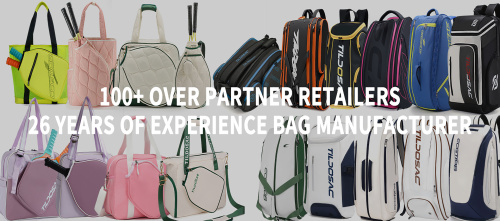 ​​Upgrade Your Game with Style: The Waterproof PU Multi-Compartment Pickleball Backpack​​