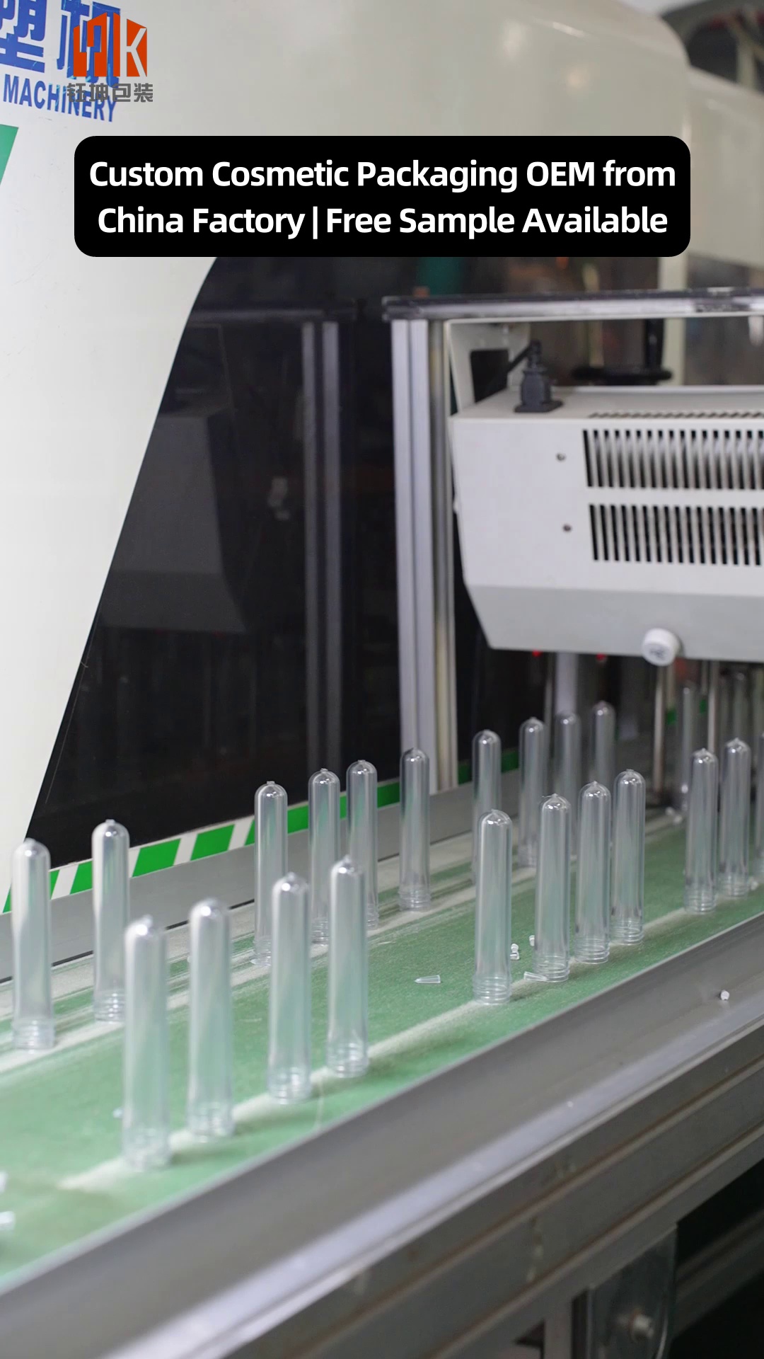Cadenas de procesamiento completas cubren cada paso de la creación de paquetes de cosméticos