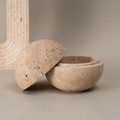 2024 Trend: Luxury Travertine Mubkhar and Incense Burner Collection for Home Décor1