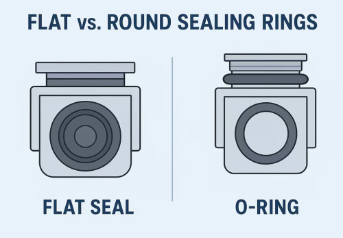 Уплотнительные кольца автомобильных линз DOIT: круглые или плоские? Как выбрать