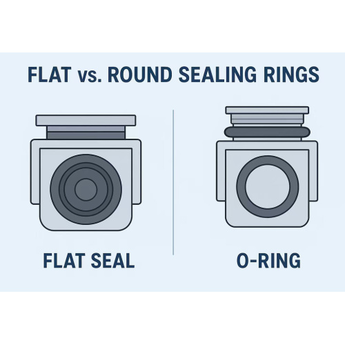 Уплотнительные кольца автомобильных линз DOIT: круглые или плоские? Как выбрать