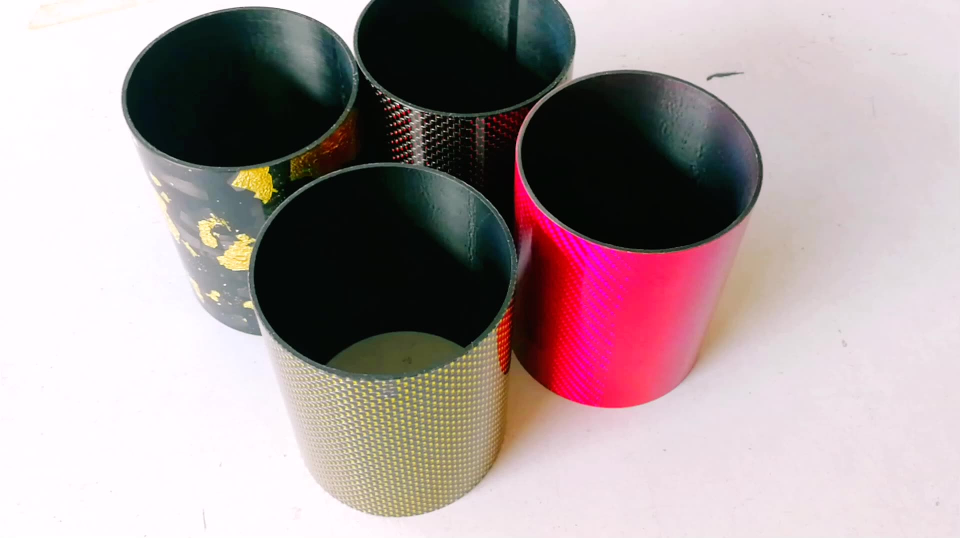 Berkualiti Tinggi Custom Custom Fiber Carbon Tube 3K Color Carbon Fiber Tube1