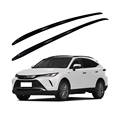Removable Aluminium Black Roof Rack Side Rails for TOYOTA Harrier 20221