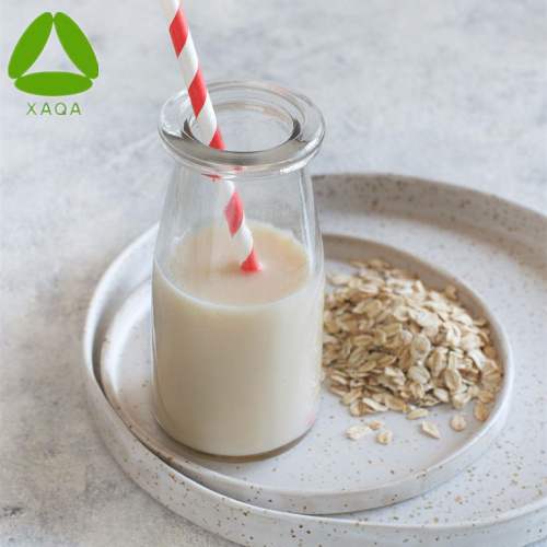 Leche de avena a base de planta vegana