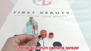 Aluminum Perfume Cap With Perfume Bottle