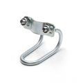 Greenhouse Accessories: Tube Buckle U-Shaped Pipe Clamps for Vertical Pipe Connections1