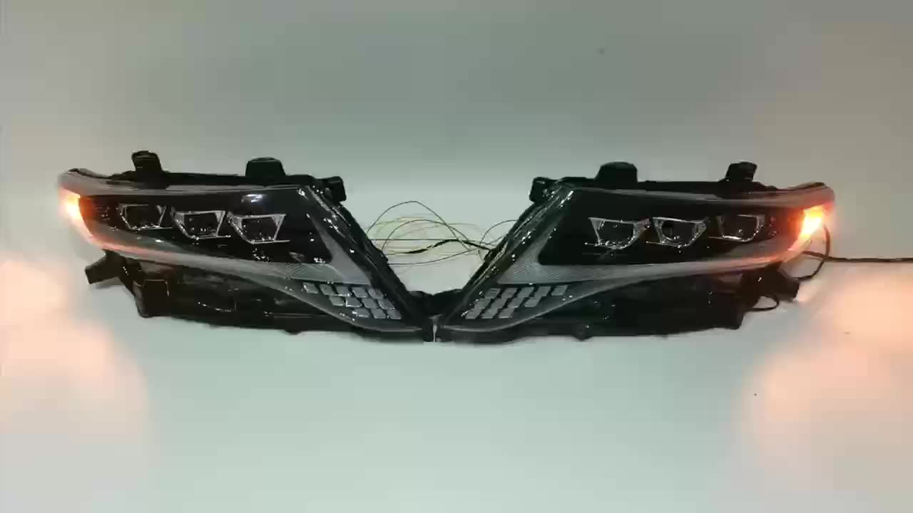 Kiwanda 3LED Headlight kwa 2011-2018 Venza Headlamp1