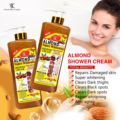 High Quality Super Whitening Shower Gel with Turmeric, Almond, Vitamin C, Carrot, Refreshing, Skin Hydrating, and Exfoliating Scrub1