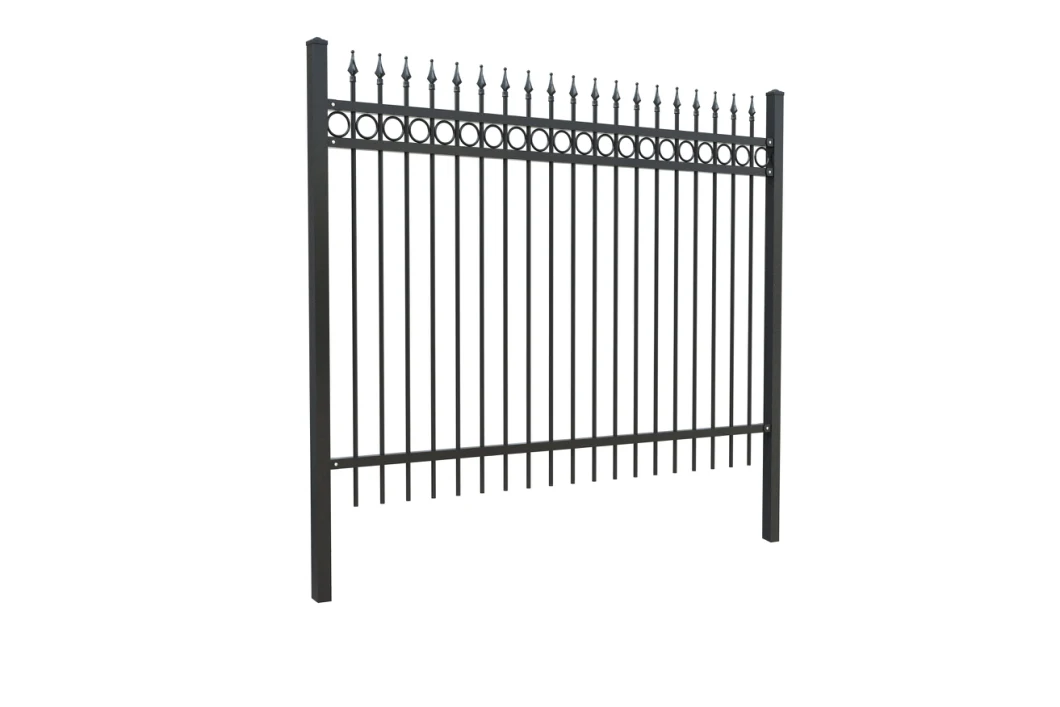 Factory Ornamental Wrought Iron Fence Iron Decorative Fence Roof Corrugated Fence Steel Sheets for Sale