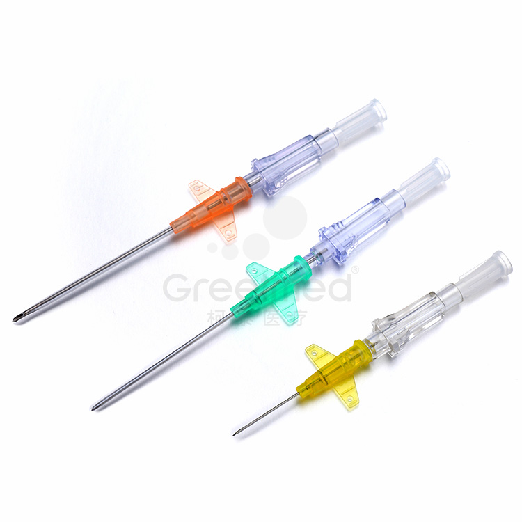 الشركة المصنعة للأجنحة الطبية بأحجام ألوان IV Cannula من IV القسطرة PE الحقن والثقب أداة الصين CE OEM Service1