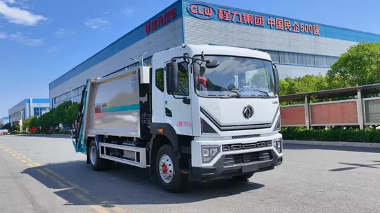 Ketibaan Baru Dongfeng 4X2 14cbm Lori Tolak Mampat1