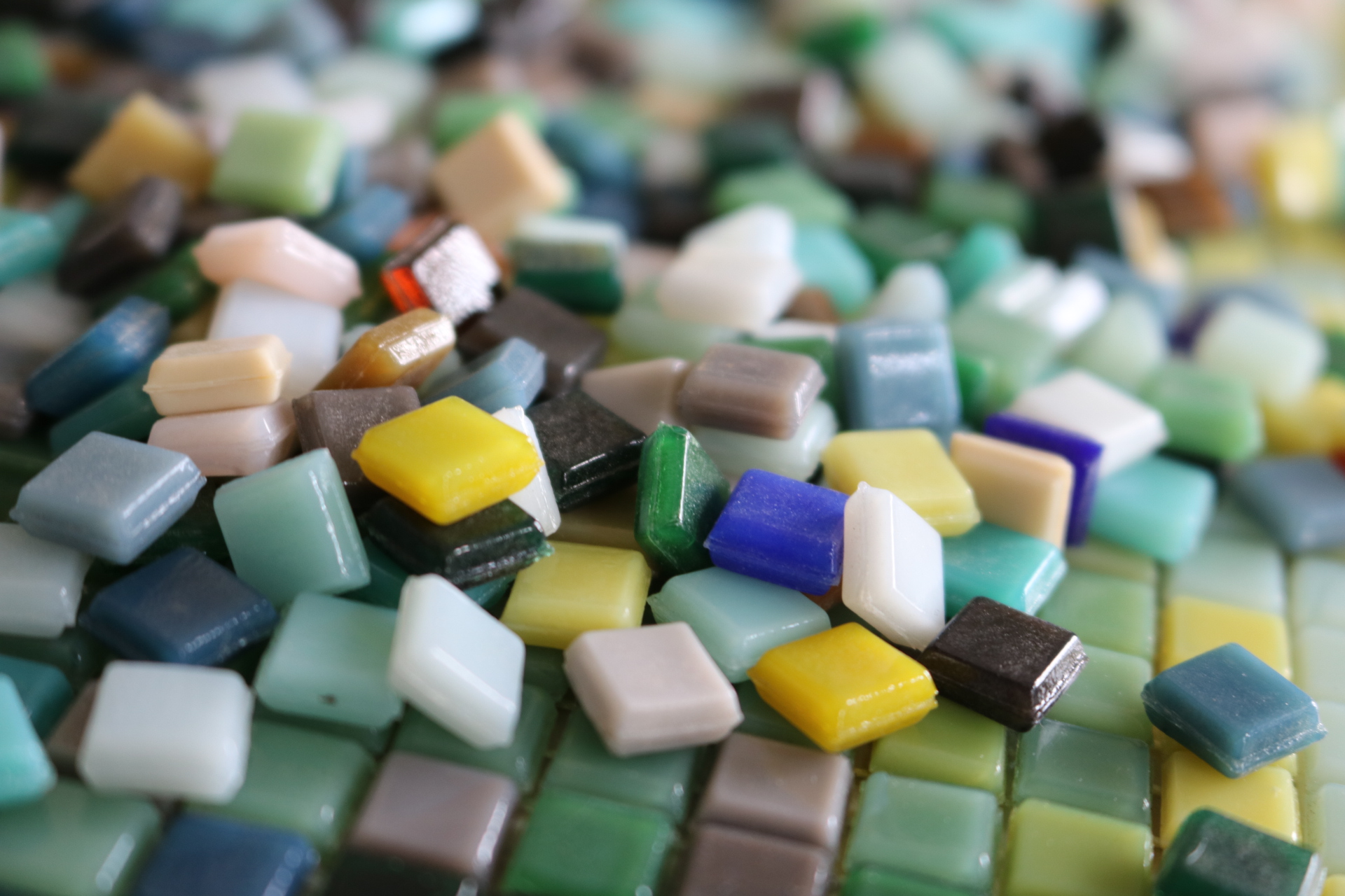 Micro Glass Mosaic.