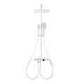 Wholesale Bathroom Faucet Set: Wall Mounted Cold Hot Water Mixer with Shower1