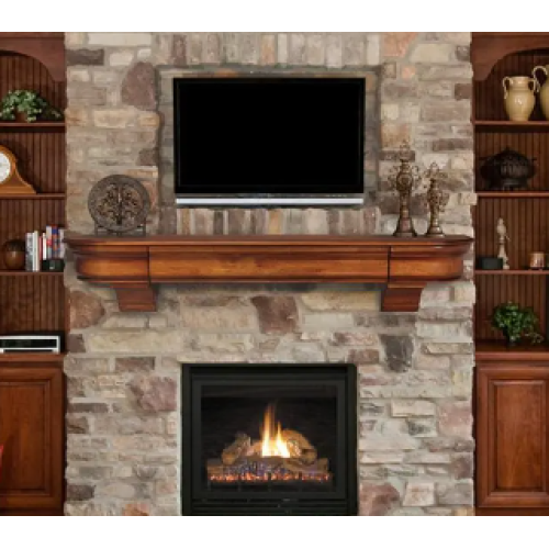 Fireplace with TV tips