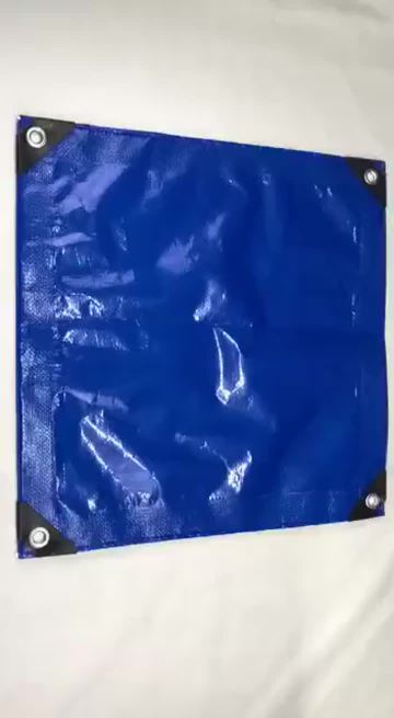 blue waterproof pe tarpaulin