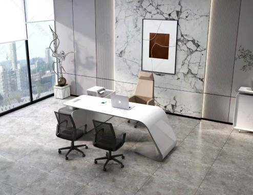 Meja Kantor BOBIAO | Panduan Membeli Meja Kantor Tahan Lama & Estetika di Tempat Kerja Modern