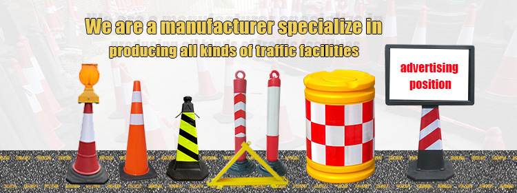 reflective film black base road traffic cone