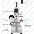 Vinica Semi-Auto Hot Foil Stamping Machine for Leather and Paper1