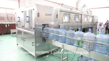 900BPH 5 gallon water filling line