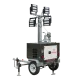 Torre di luce mobile di mastociti telescopici da 7 m