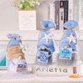 Cute Ocean Festival Decorations: Knitted Faceless Dolls Including Rudolph, Starfish, and Gnomes1
