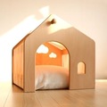 Montiere modernes neues Design Indoor große Leinwand Massivholz Balkon Wohnzimmer Haustier Katze Holz abträtsbares Haus1