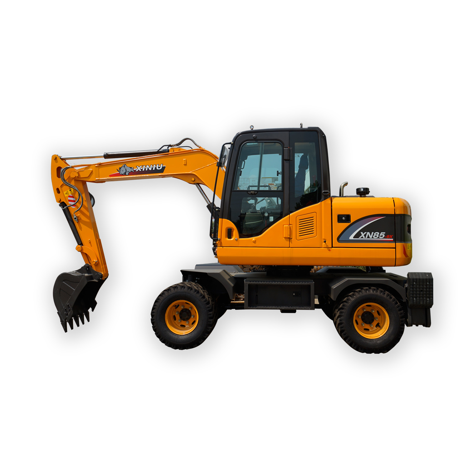 6 Ton wheel excavator 60kw