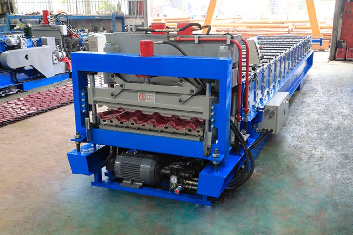 Glazed Tile Roof Sheet Forming Machine