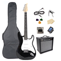Affordable High-Quality Solid Wood Electric Guitar with Pickup in Vibrant Colors1
